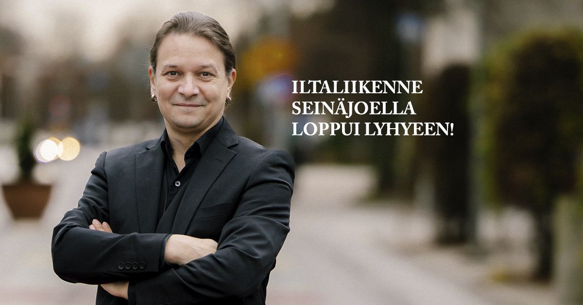 ILTALIIKENNE SEINÄJOELLA LOPPUI LIIAN LYHYEEN